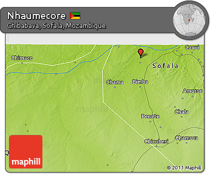 Physical 3D Map of Nhaumecore