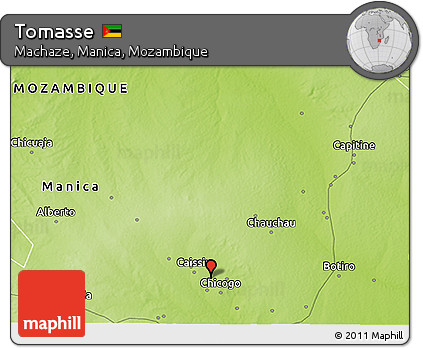 Physical 3D Map of Tomasse