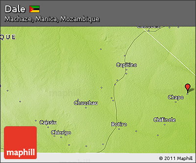Physical 3D Map of Dale