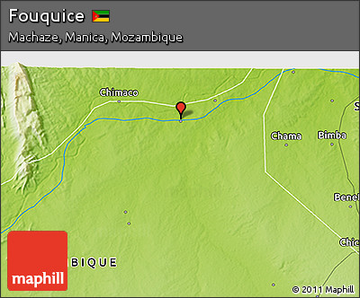 Physical 3D Map of Fouquice