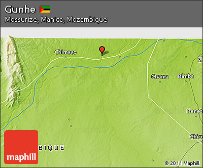 Physical 3D Map of Gunhe