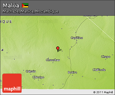 Physical 3D Map of Malôa