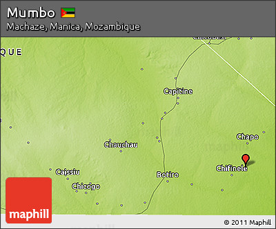 Physical 3D Map of Mumbo