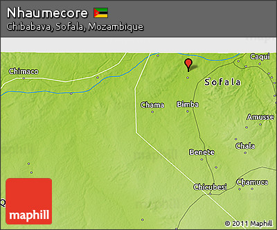 Physical 3D Map of Nhaumecore
