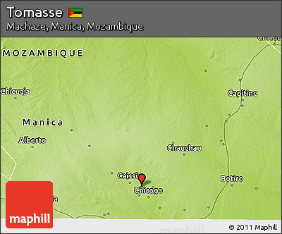 Physical 3D Map of Tomasse