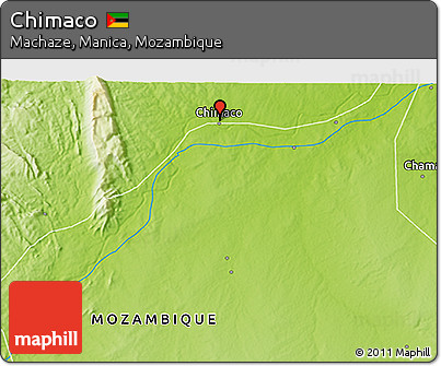 Physical 3D Map of Chimaco