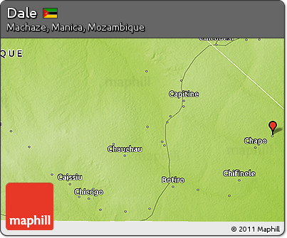 Physical 3D Map of Dale