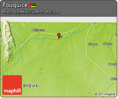 Physical 3D Map of Fouquice