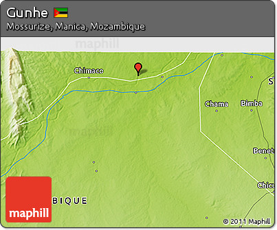 Physical 3D Map of Gunhe