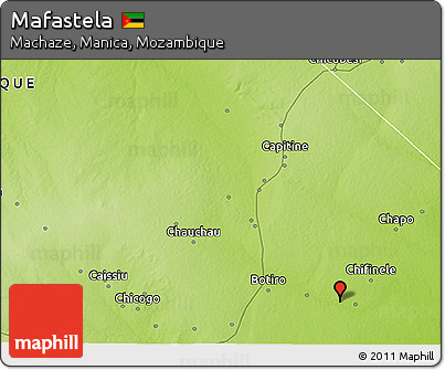 Physical 3D Map of Mafastela