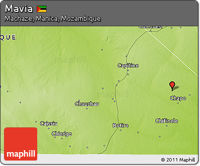 Physical 3D Map of Mavia