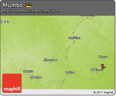 Physical 3D Map of Mumbo