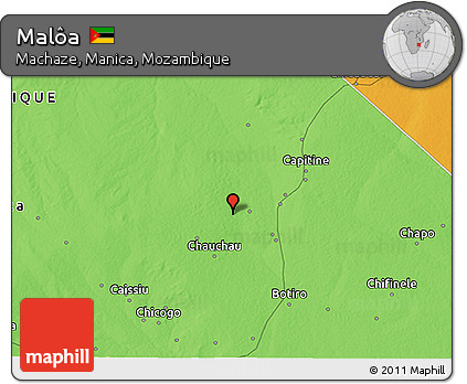 Political 3D Map of Malôa