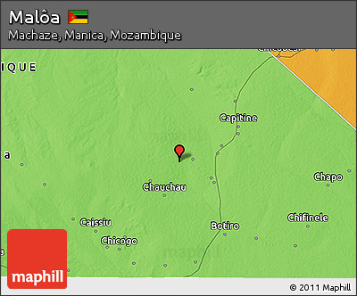Political 3D Map of Malôa