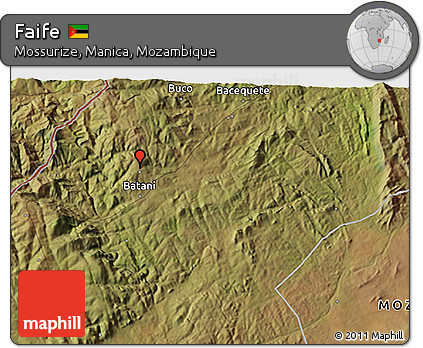 Satellite 3D Map of Faife