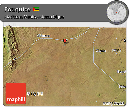 Satellite 3D Map of Fouquice
