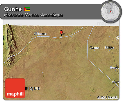 Satellite 3D Map of Gunhe