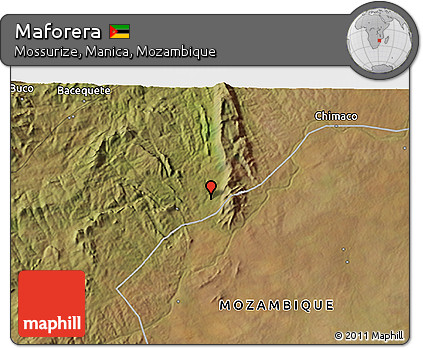 Satellite 3D Map of Maforera