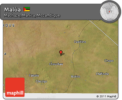 Satellite 3D Map of Malôa