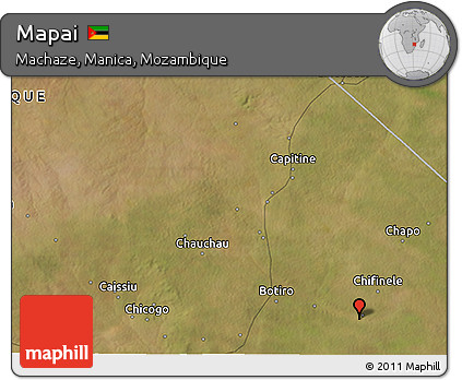Satellite 3D Map of Mapai