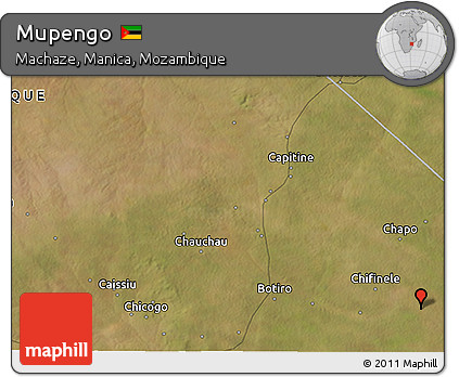 Satellite 3D Map of Mupengo