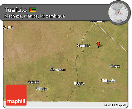 Satellite 3D Map of Tuafulo