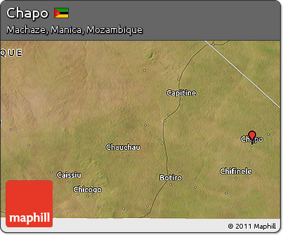 Satellite 3D Map of Chapo