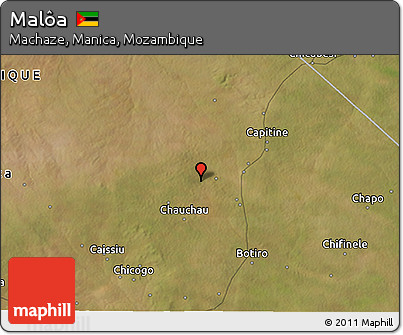 Satellite 3D Map of Malôa