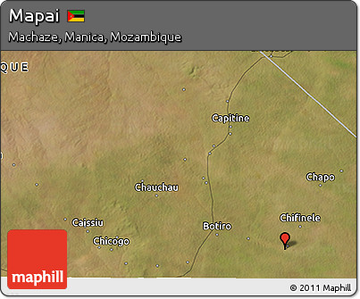 Satellite 3D Map of Mapai