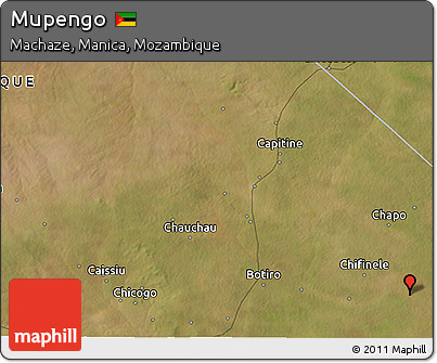 Satellite 3D Map of Mupengo