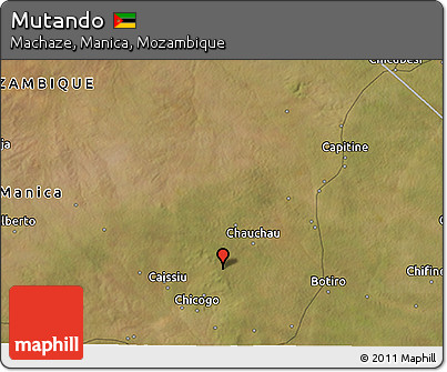 Satellite 3D Map of Mutando