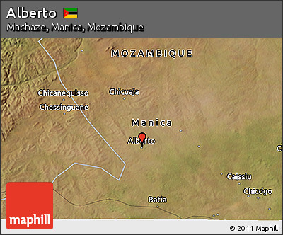 Satellite 3D Map of Alberto