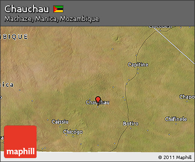 Satellite 3D Map of Chauchau