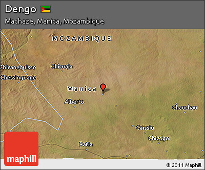 Satellite 3D Map of Dengo