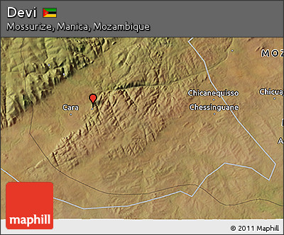 Satellite 3D Map of Devi