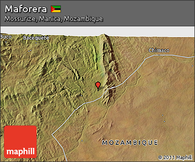 Satellite 3D Map of Maforera