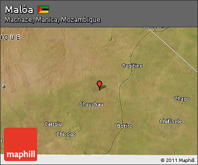 Satellite 3D Map of Malôa