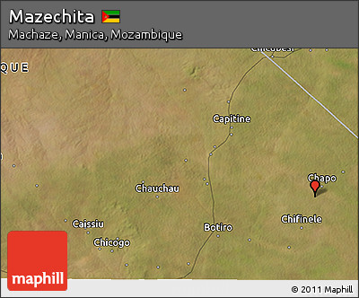Satellite 3D Map of Mazechita