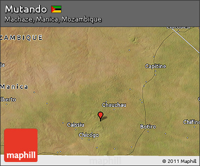 Satellite 3D Map of Mutando