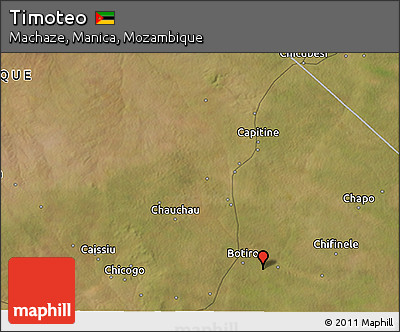 Satellite 3D Map of Timoteo