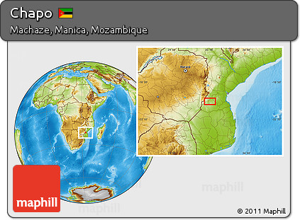 Physical Location Map of Chapo