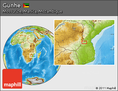 Physical Location Map of Gunhe