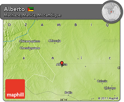 Physical Map of Alberto