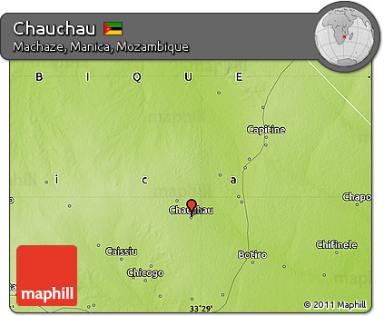 Physical Map of Chauchau