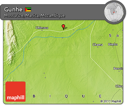 Physical Map of Gunhe