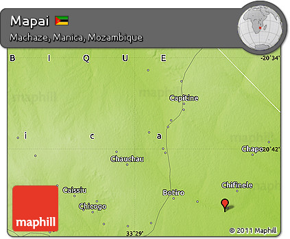 Physical Map of Mapai
