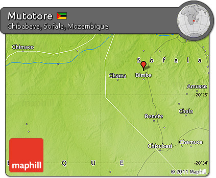 Physical Map of Mutotore