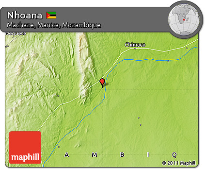 Physical Map of Nhoana