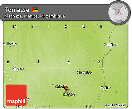 Physical Map of Tomasse