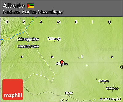 Physical Map of Alberto